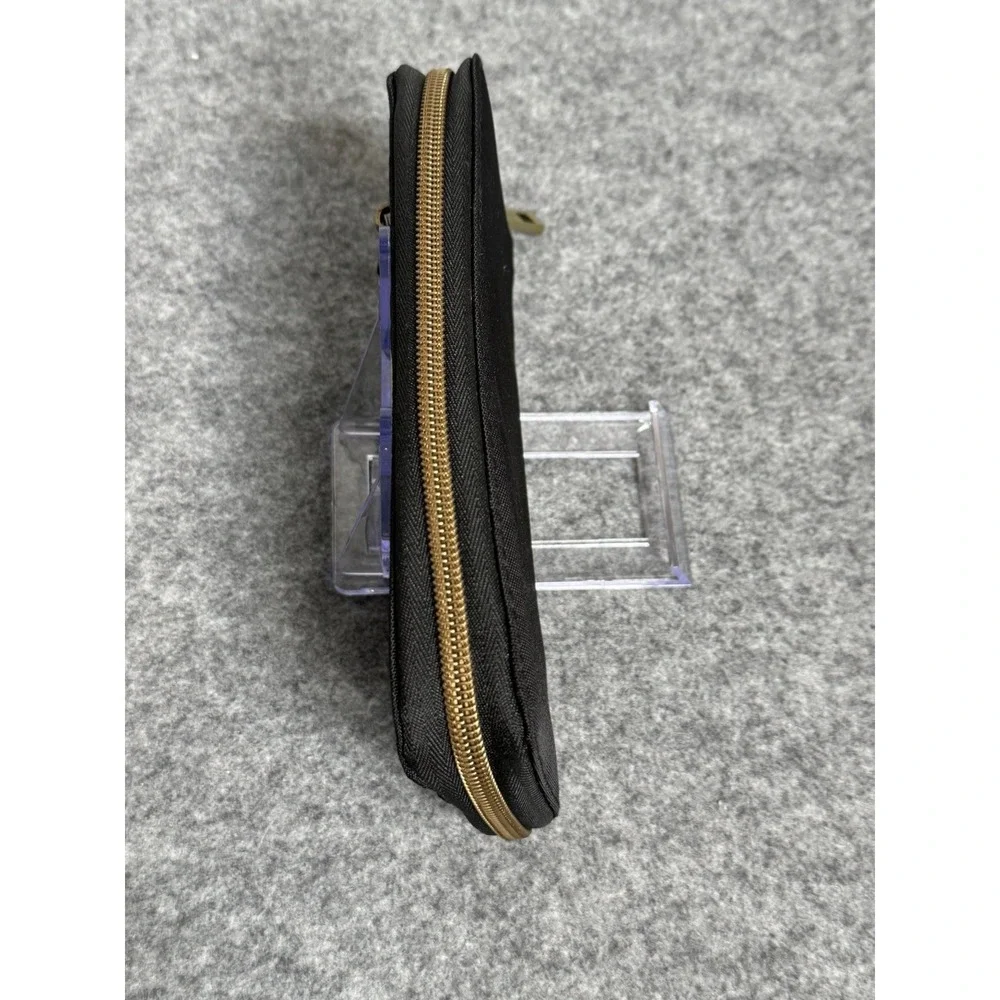 Travelon Wallet Black Travel Nylon Zip RFID Blocking‎